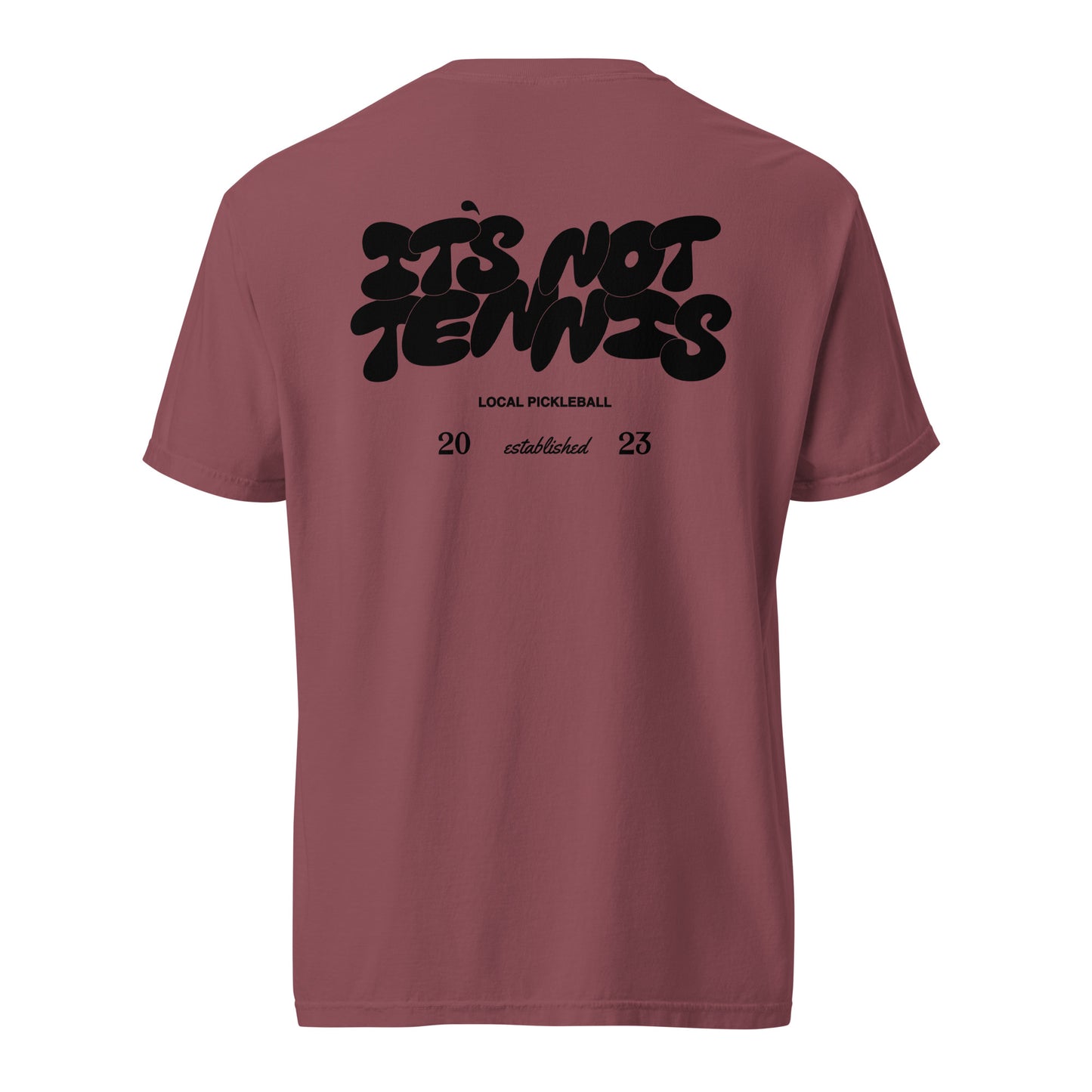 Bubble "It's Not Tennis" Pickleball T-Shirt - Local Pickleball