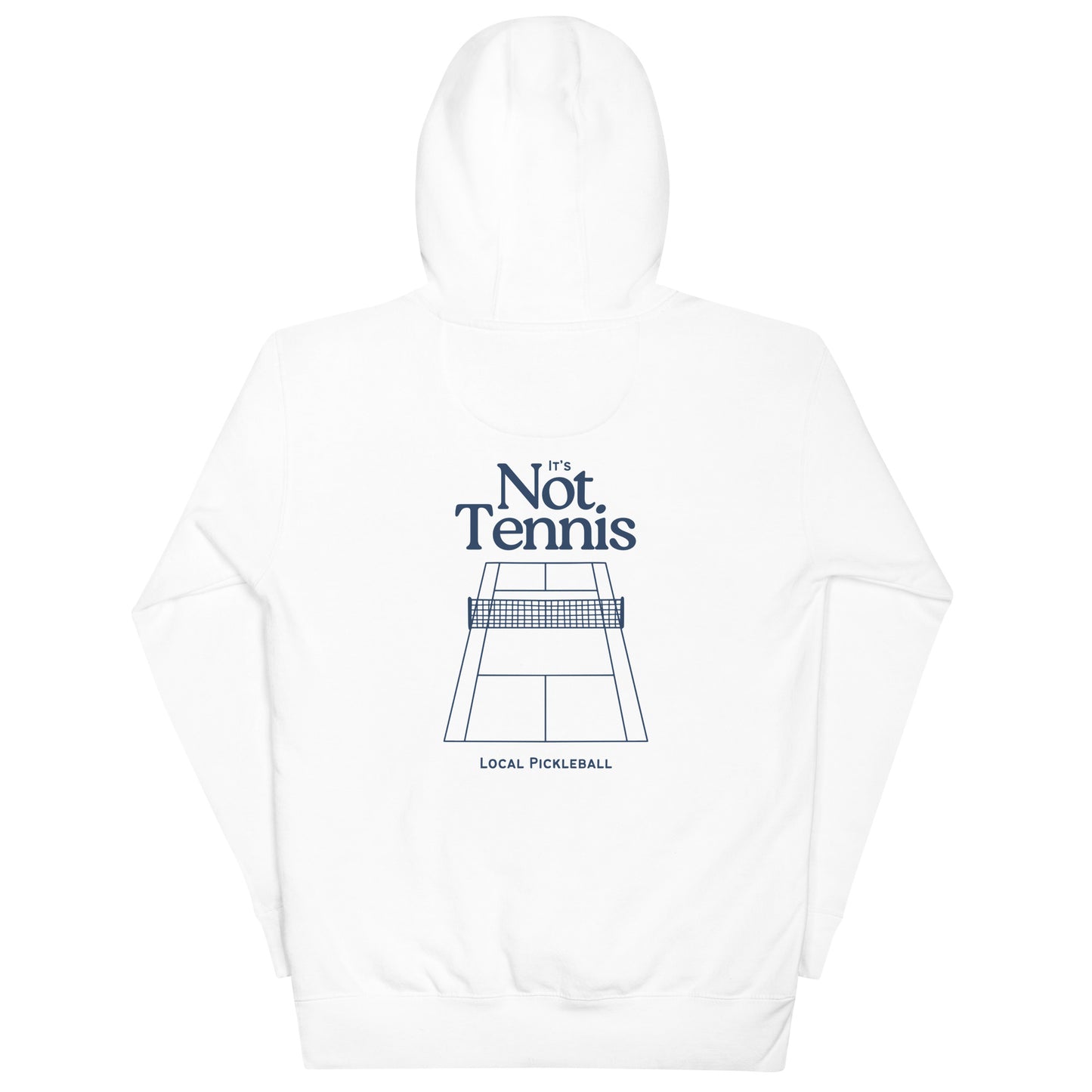 Vertical Court Pickleball Hoodie - Local Pickleball