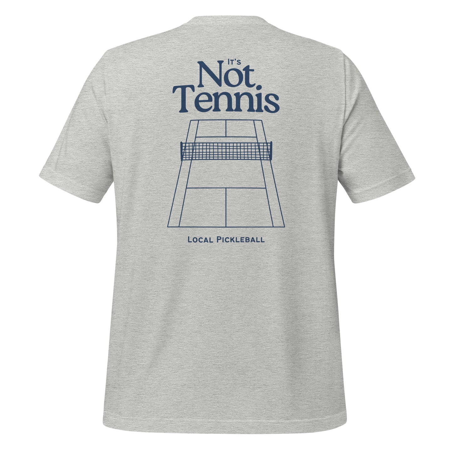Vertical Pickleball Court T-Shirt - Local Pickleball