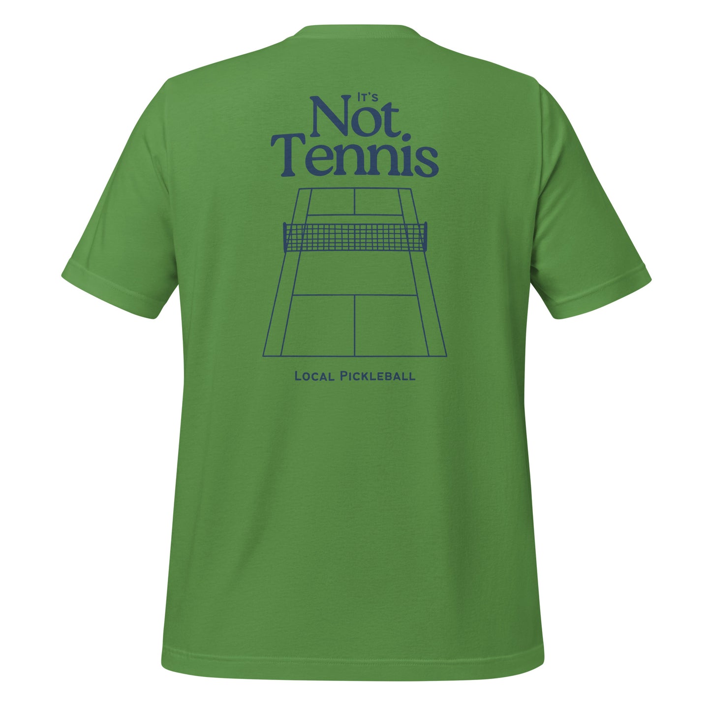Vertical Pickleball Court T-Shirt - Local Pickleball