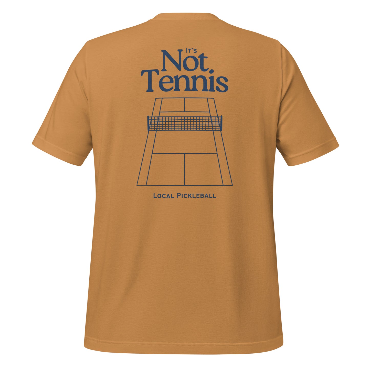 Vertical Pickleball Court T-Shirt - Local Pickleball