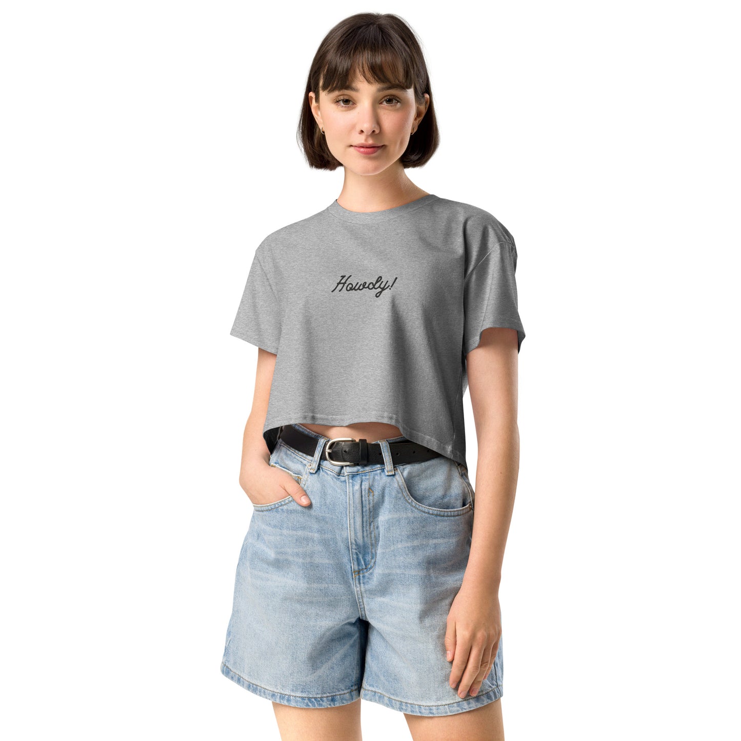 Women's Pickleball Sunset Crop Top - Local Pickleball