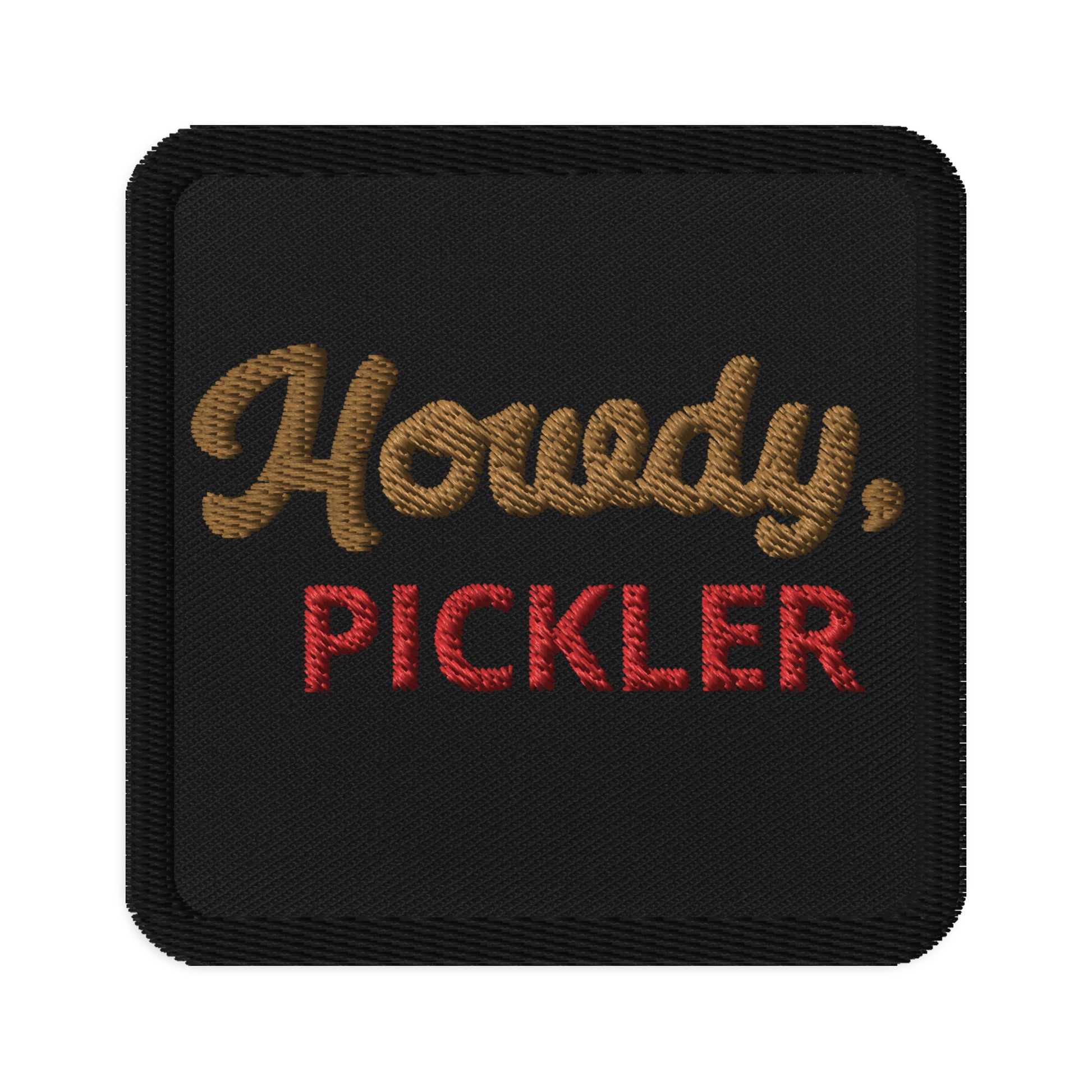 Howdy Pickler Patch - Local Pickleball