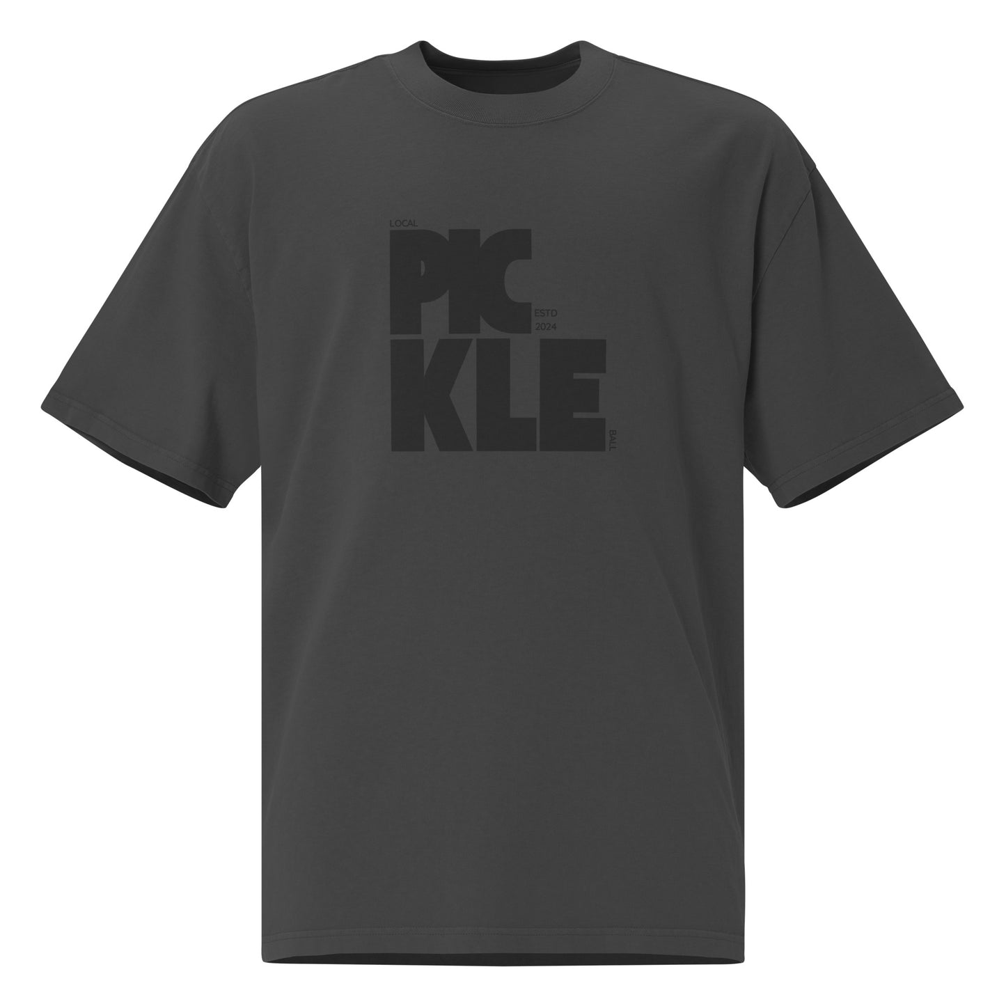 Streetwear Oversized Pickleball Tee - Local Pickleball