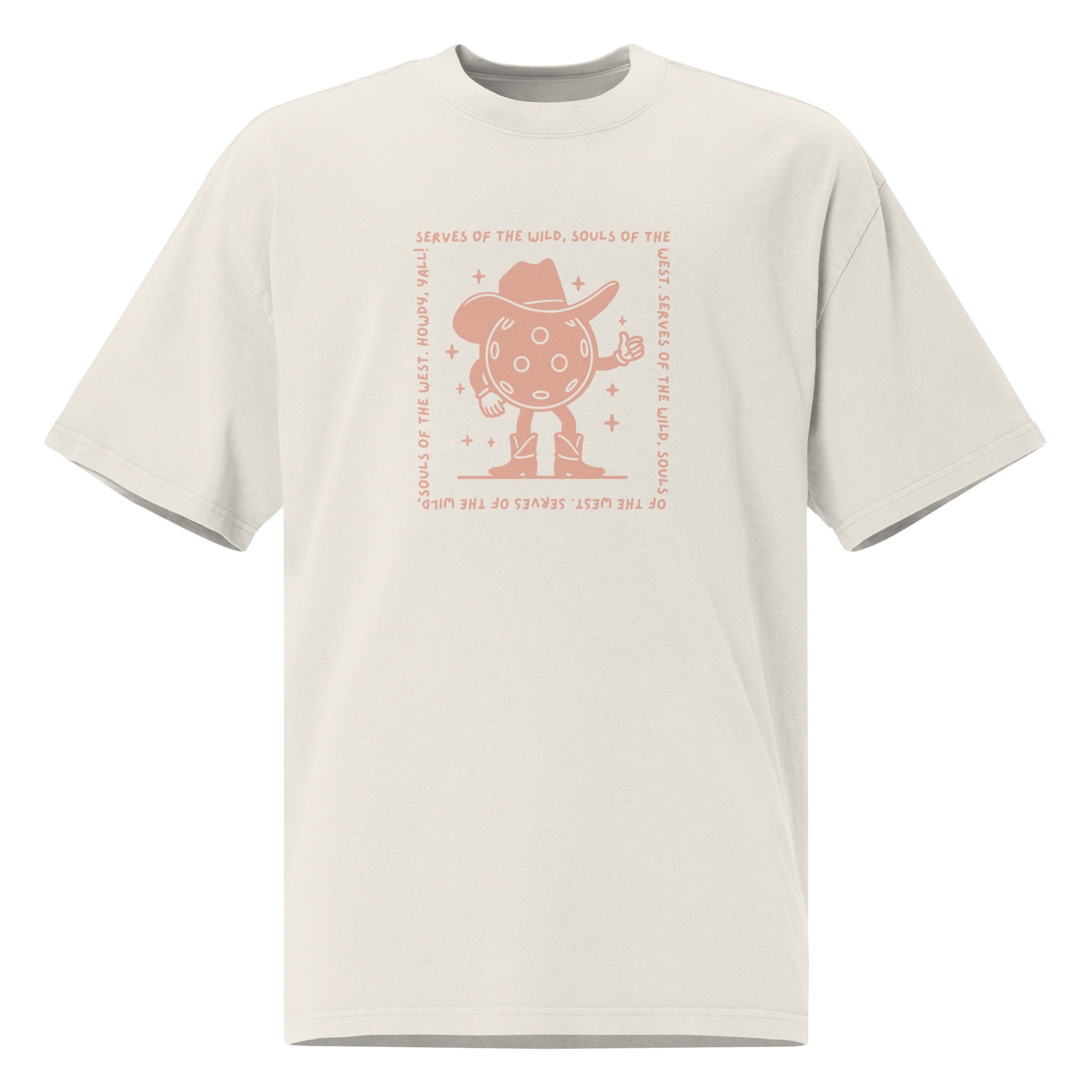 Oversized Souls of the West Tee - Local Pickleball