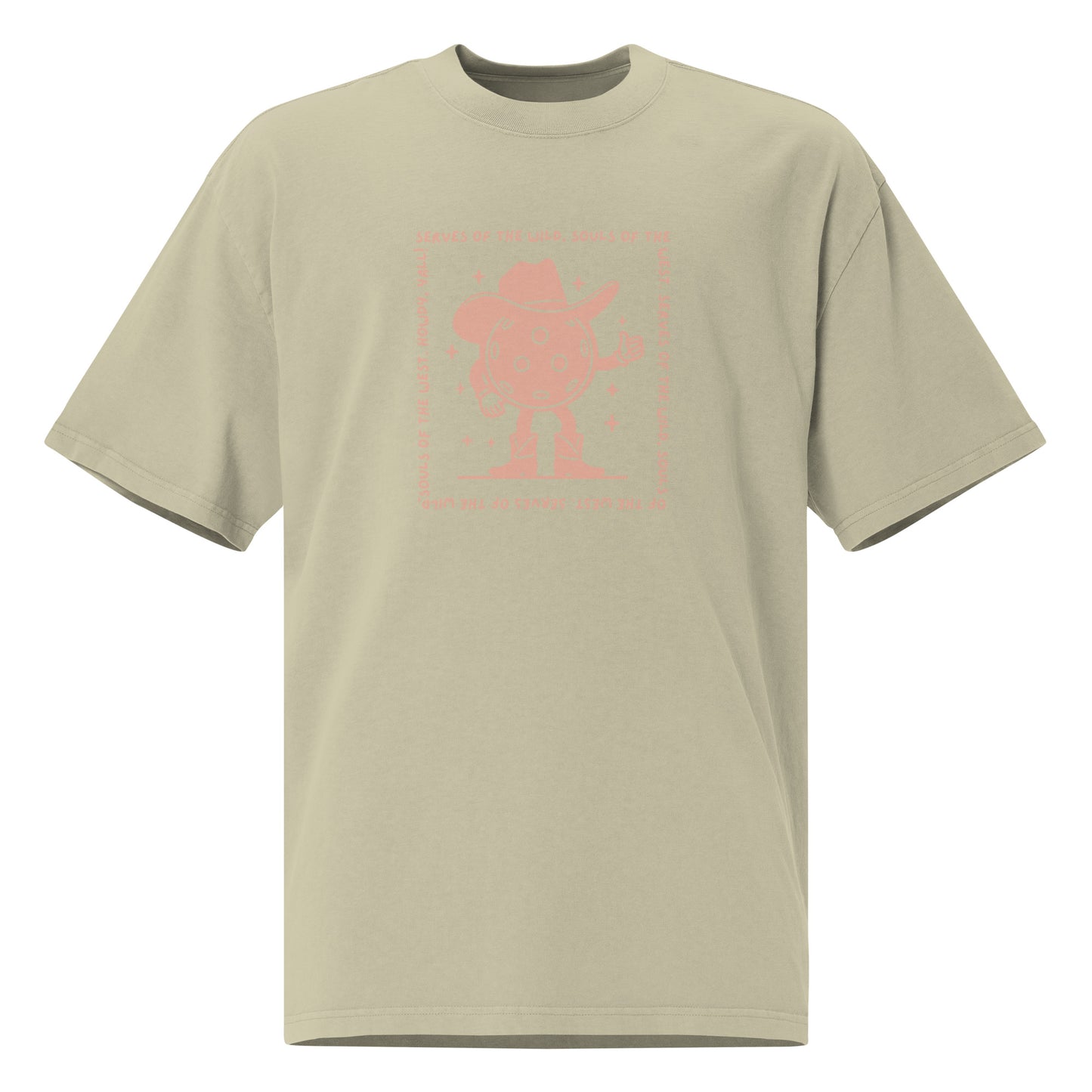 Oversized Souls of the West Tee - Local Pickleball