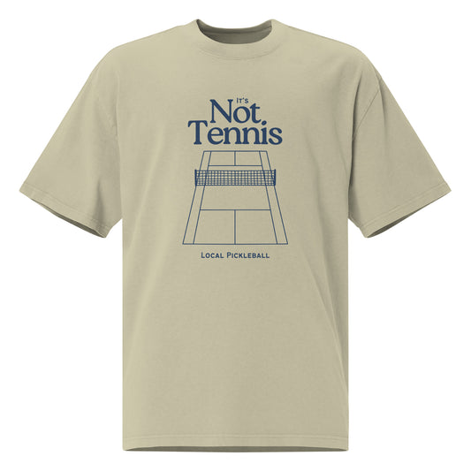 Oversized Vertical Court Pickleball Tee