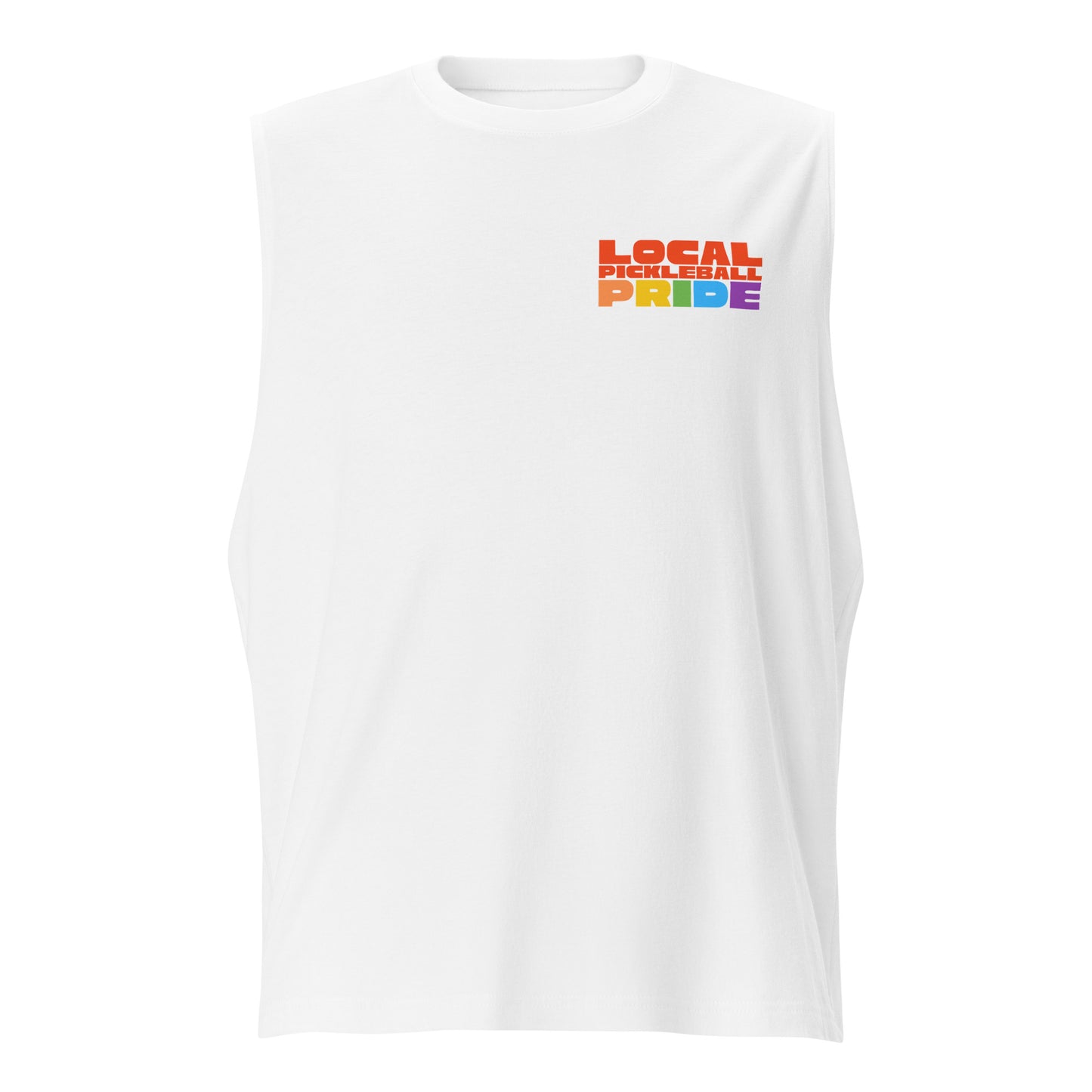 Pickle Pickle Pickle Pride Muscle Tee - Local Pickleball