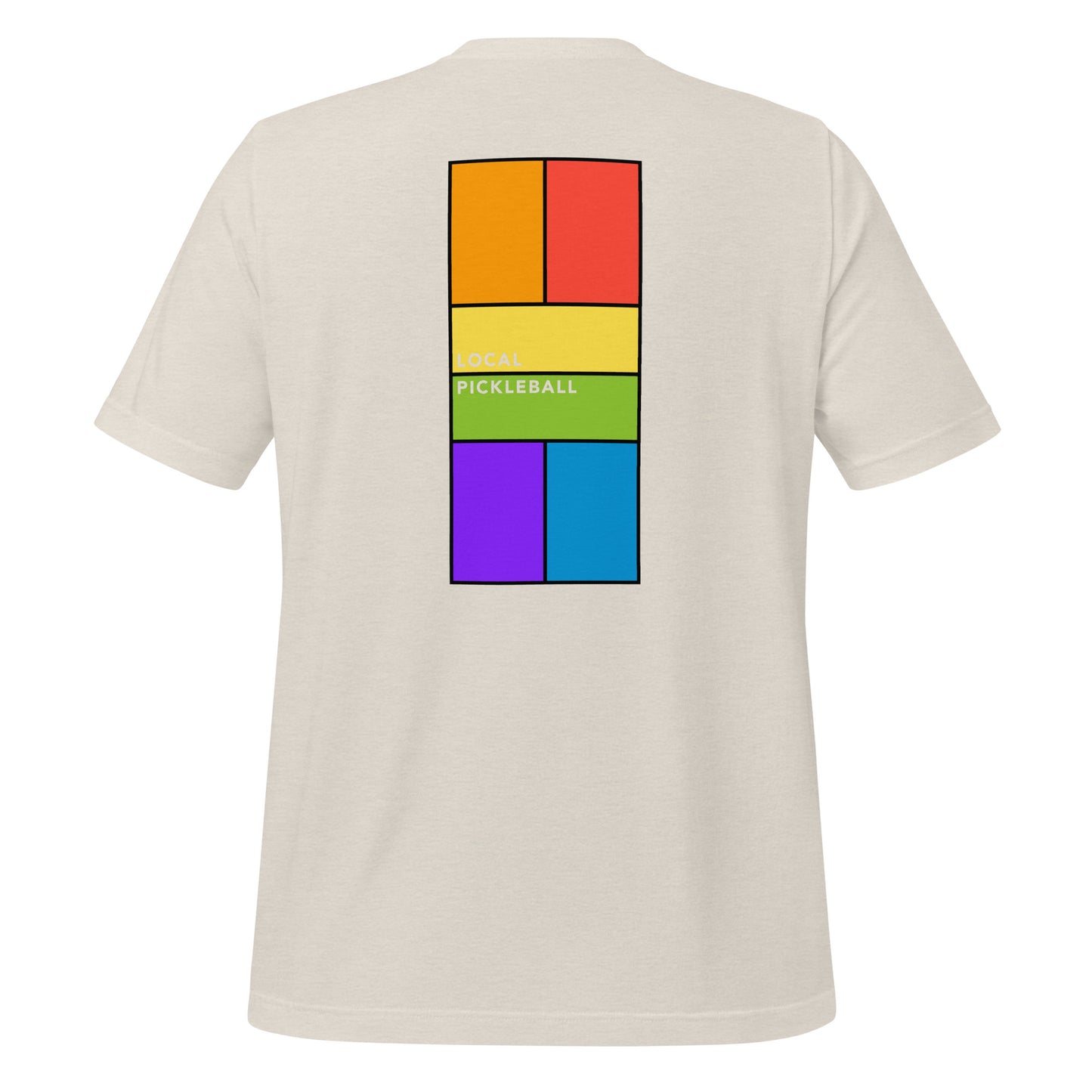 Pickleball Court Pride Tee - Local Pickleball