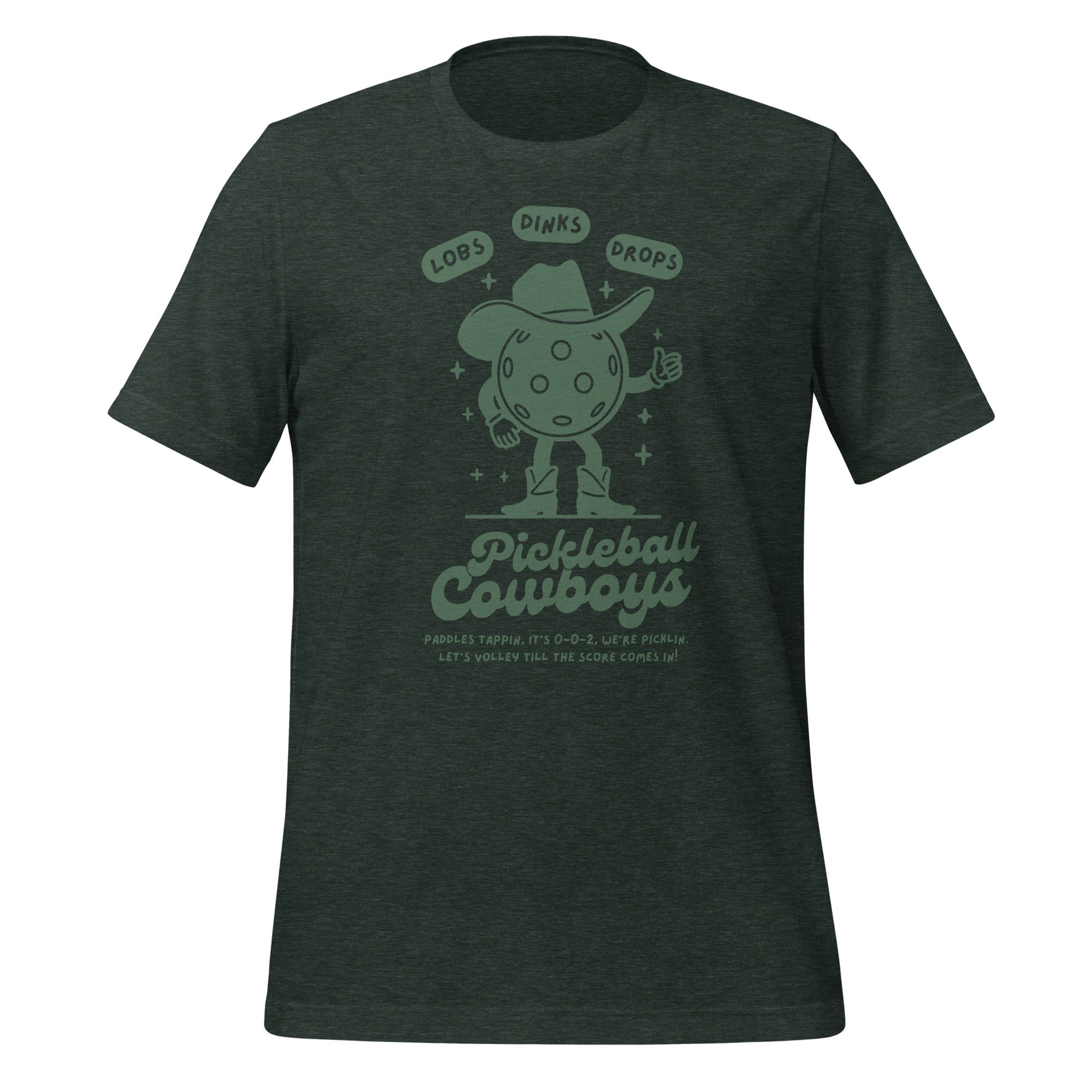 Cowboy Pickler Tee - Local Pickleball