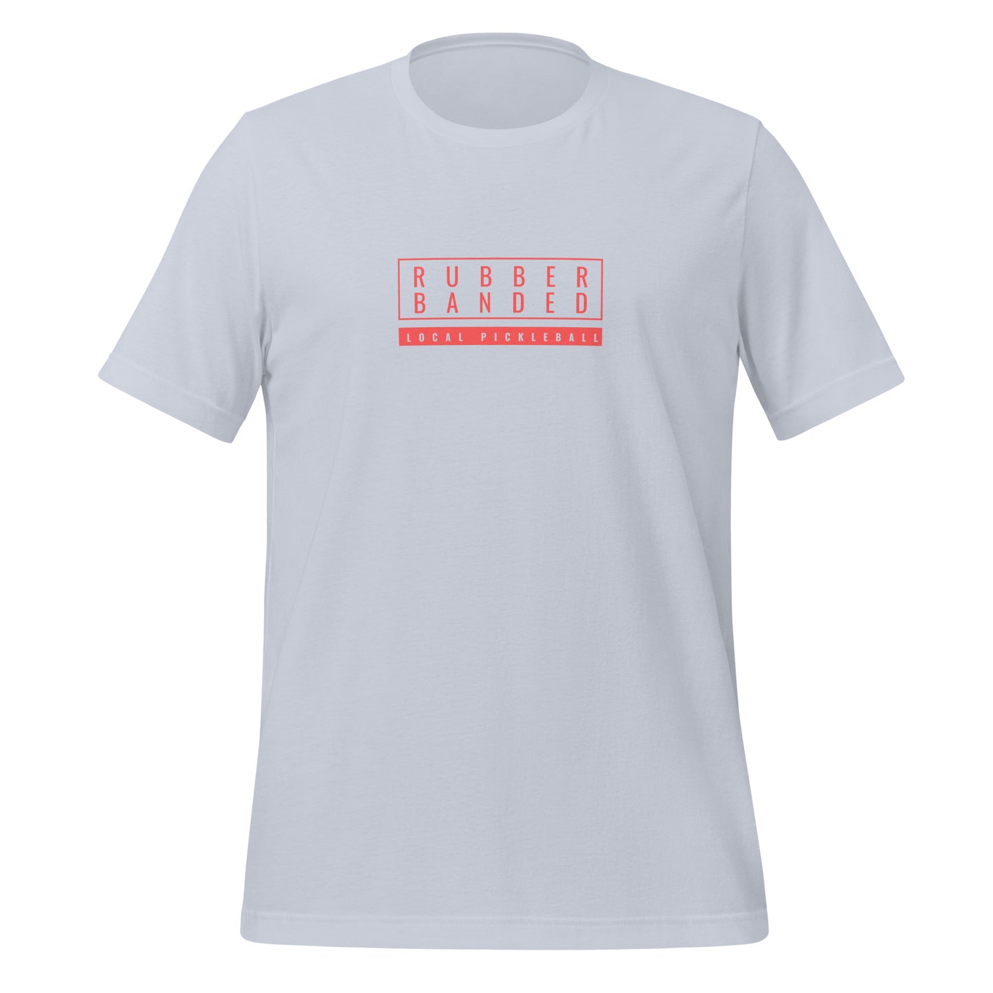 Rubber Banded Tee (Red) - Local Pickleball