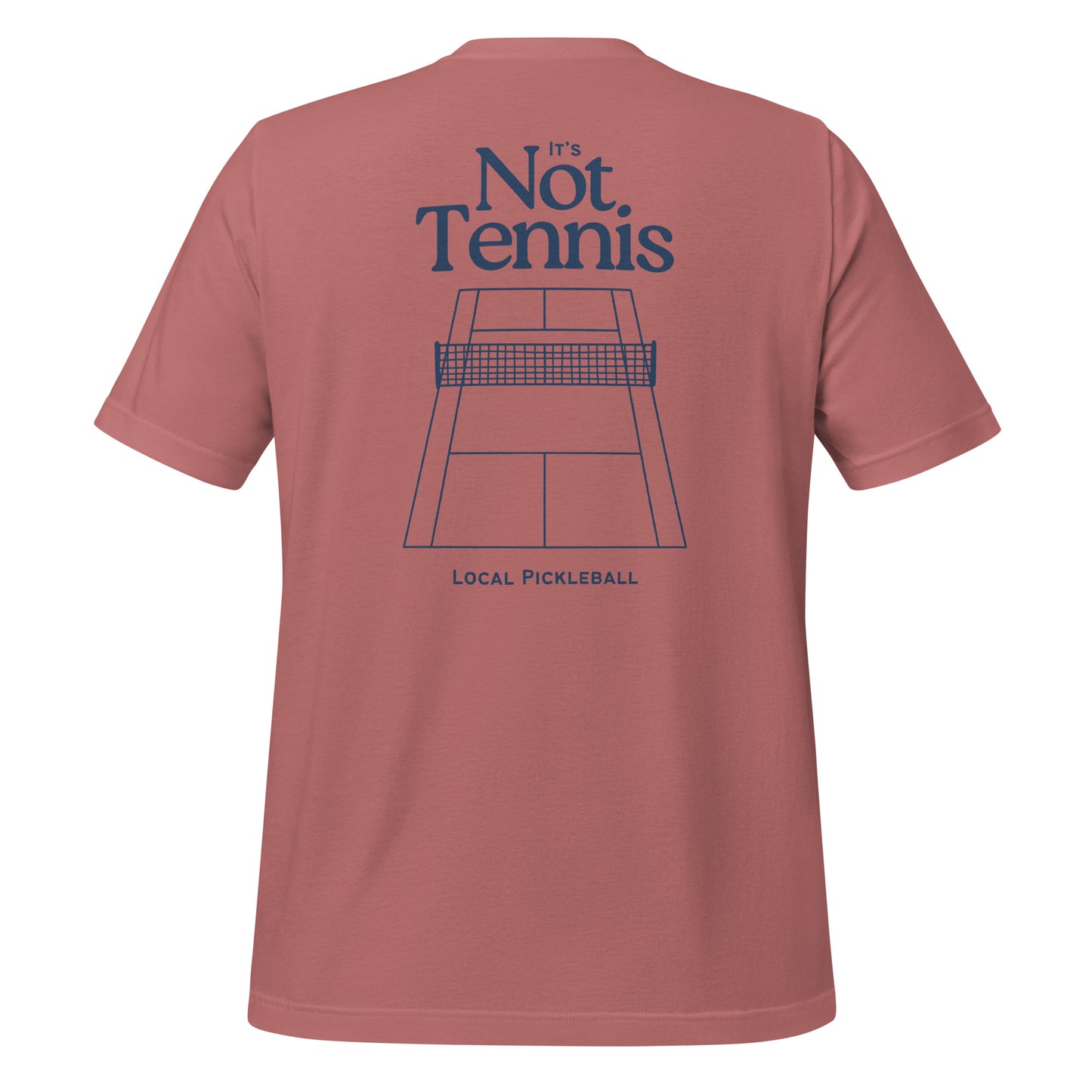 Vertical Pickleball Court T-Shirt