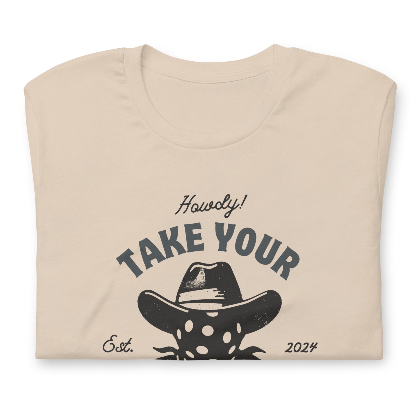 Solid Take Your Shot Tee - Local Pickleball