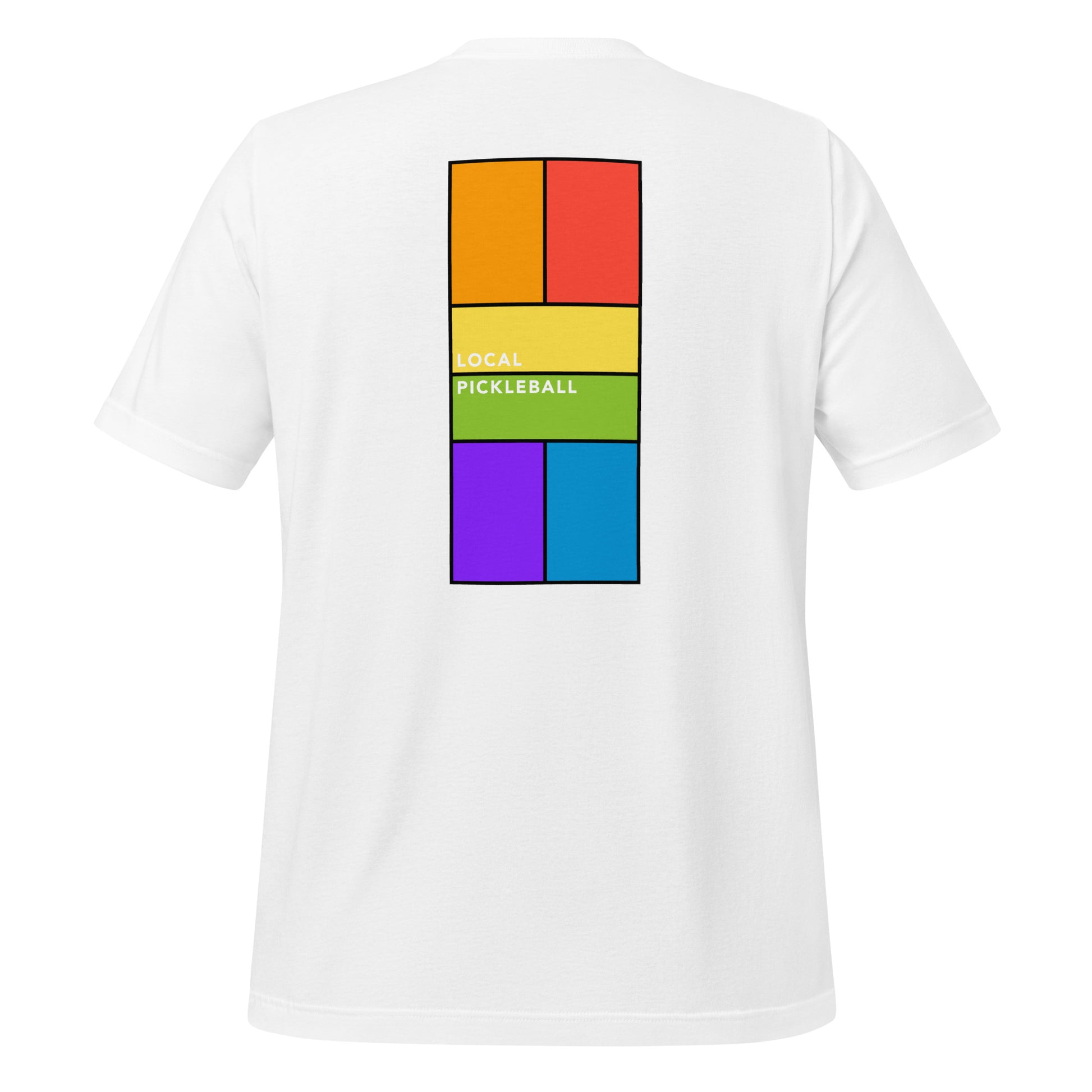 Pickleball Court Pride Tee - Local Pickleball