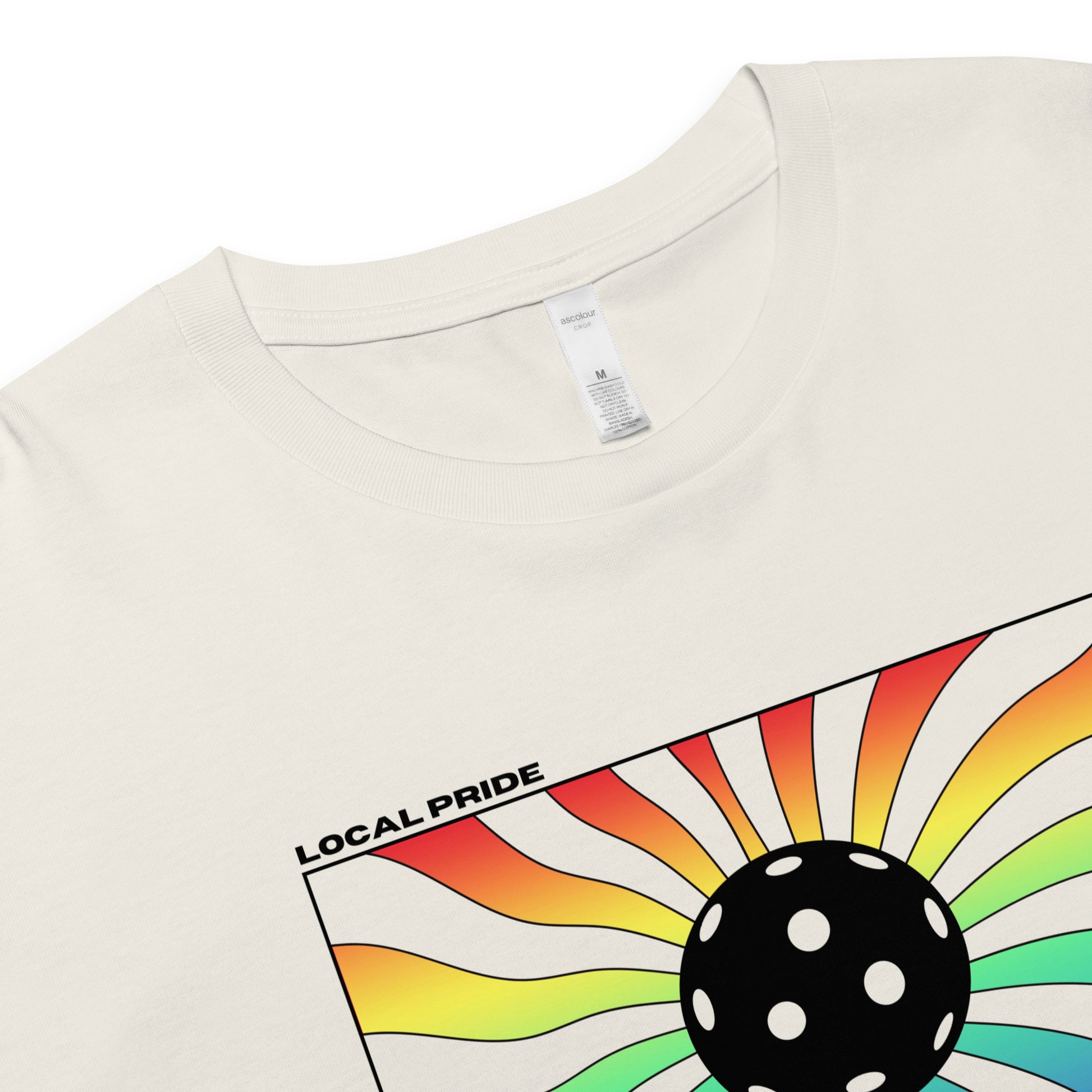 Local Pickleball, Local Pride Crop Top - Local Pickleball