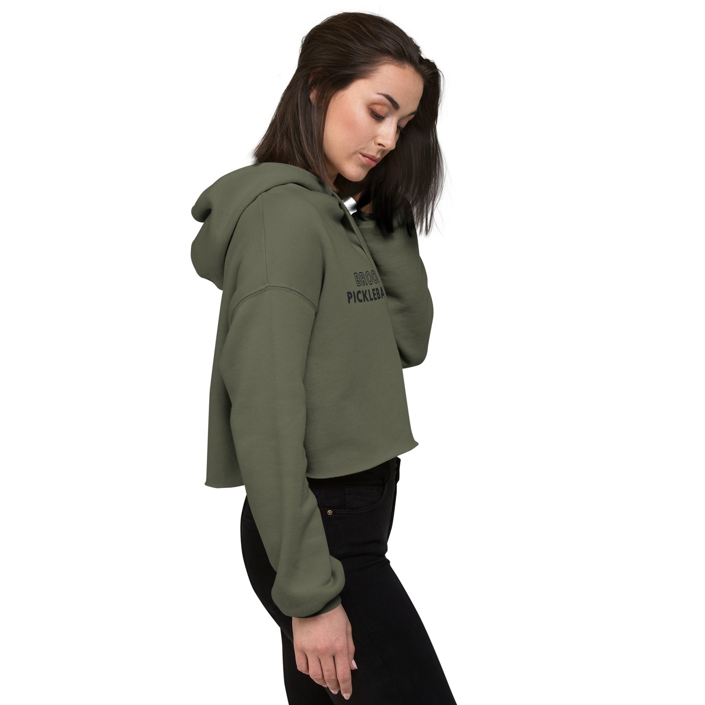 Women's Brooklyn Cropped Hoodie - Local Pickleball